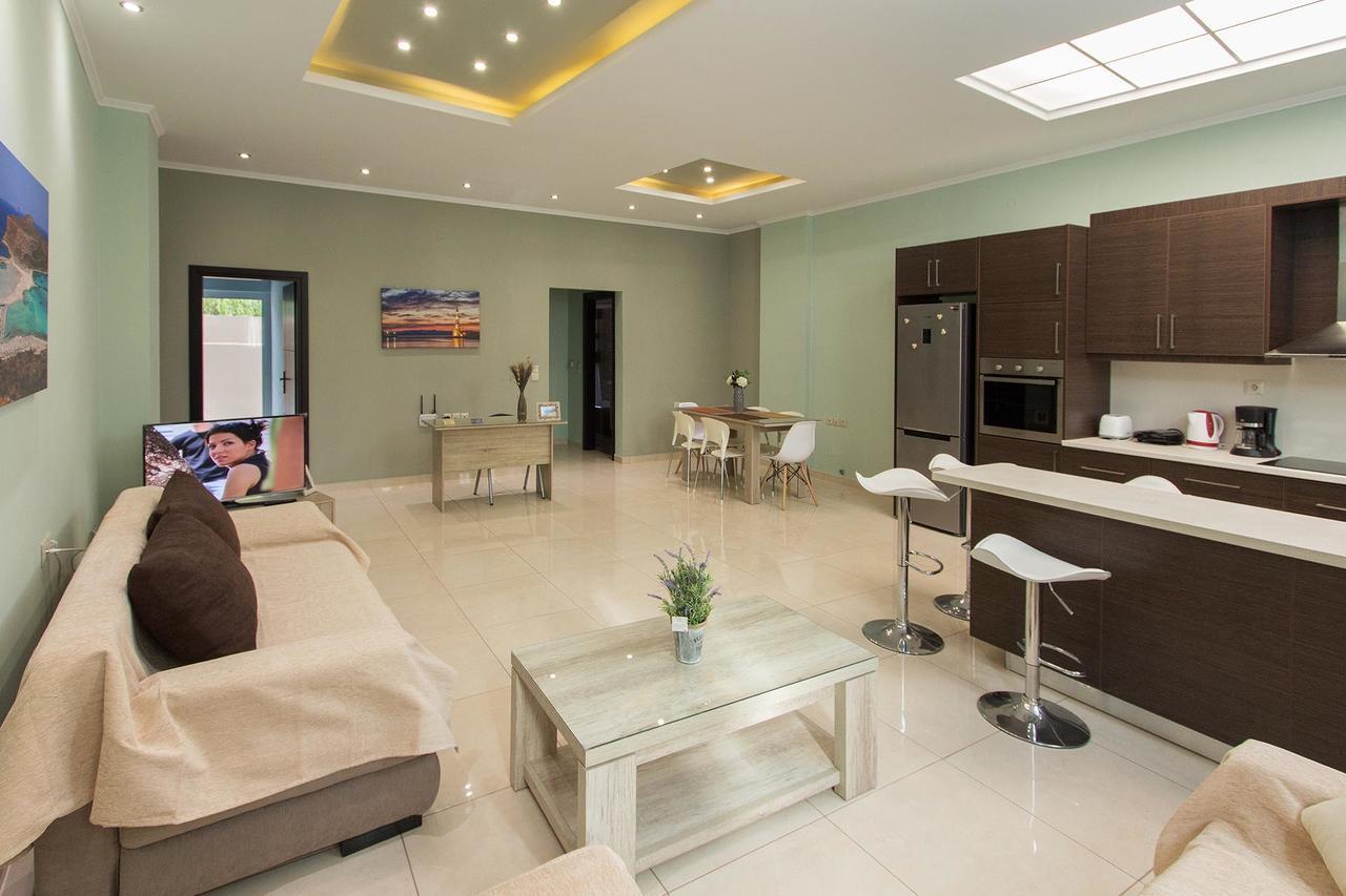 Creta Nostos Luxury Apartment Tsikalaria  ภายนอก รูปภาพ